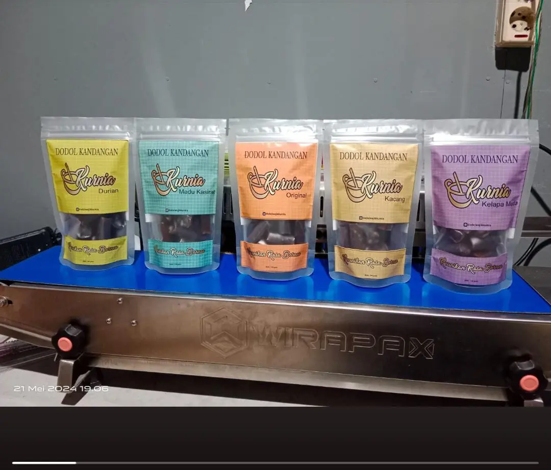 Dodol kemasan pouch