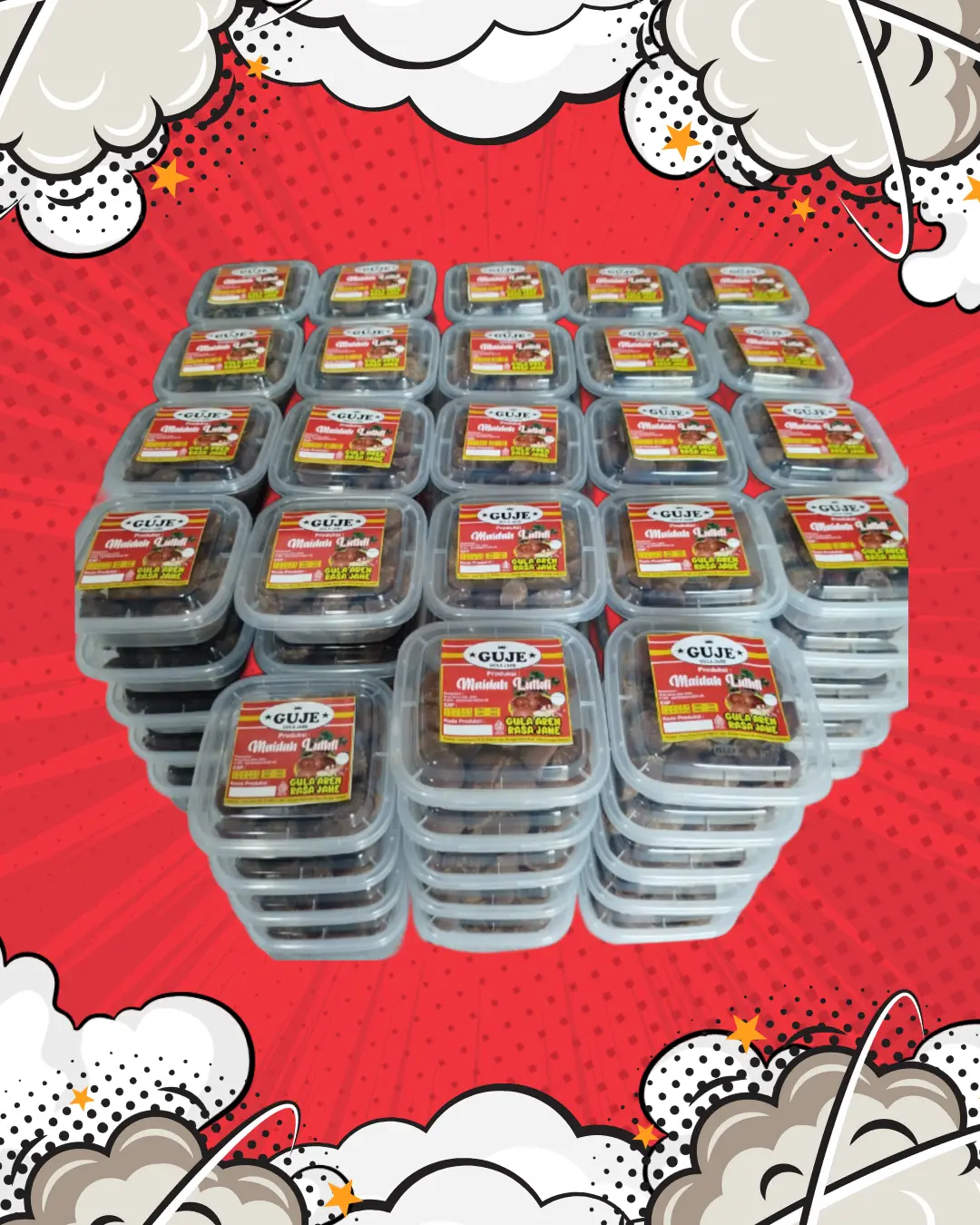 Gula Aren Rasa Jahe Kemasan 250gr