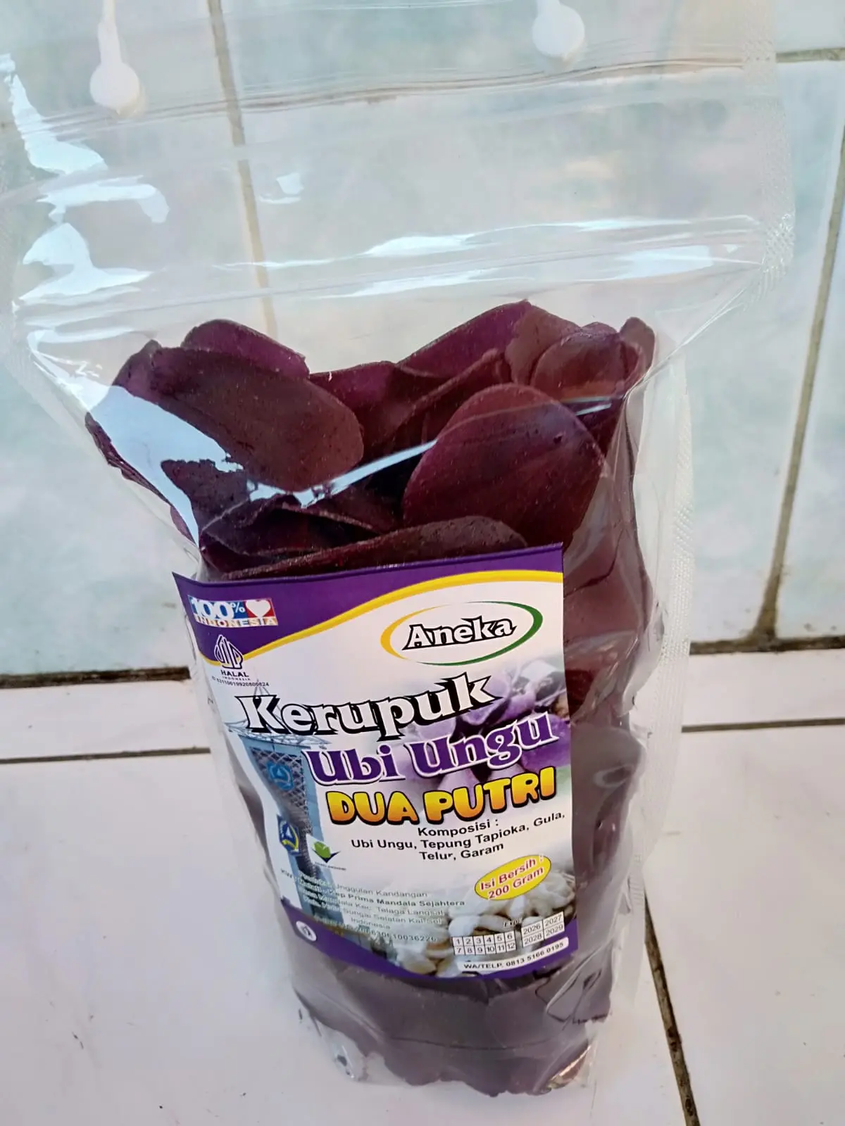 Keripik Ubi Ungu Dua Putri